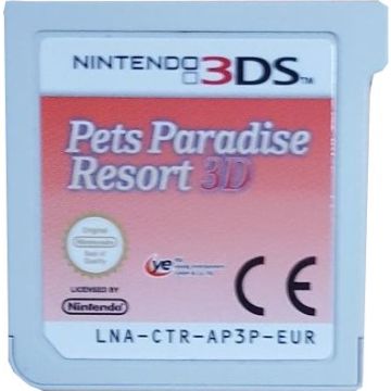 Pets Paradise Resort 3D-Kale Cassette (3DS) Gebruikt