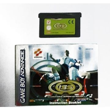 International Superstar Soccer-Kale Cassette Incl. Handleiding (GBA) Gebruikt