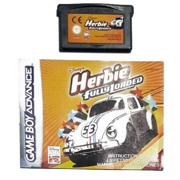 Disney's Herbie Fully Loaded-Kale Cassette Incl. Handleiding (GBA) Gebruikt