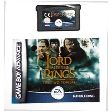The Lord of the Rings The Two Towers-Kale Cassette Incl. Handleiding (GBA) Gebruikt
