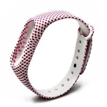 Merkloos Xiaomi Mi 2 Armband-Dotted Roze (Phones) Nieuw