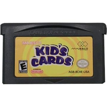 Majesco Kid's Cards-Kale Cassette Amerikaans (GBA) Gebruikt