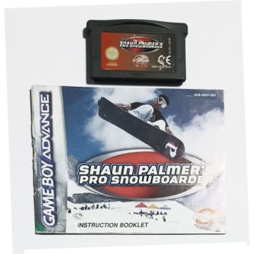 Shaun Palmer's Pro Snowboarder-Kale Cassette Incl. Handleiding (GBA) Gebruikt