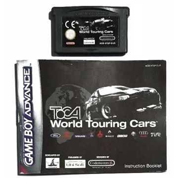 TOCA World Touring Cars-Kale Cassette Incl. Handleiding (GBA) Gebruikt
