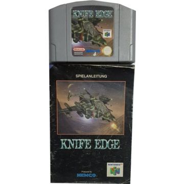 Knife Edge-Kale Cassette Incl. Handleiding (N64) Gebruikt