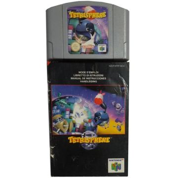 Tetrisphere-Kale Cassette Incl. Handleiding (N64) Gebruikt