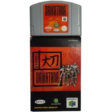 Daikatana-Kale Cassette Incl. Handleiding (N64) Gebruikt