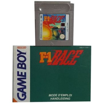 F-1 Race-Kale Cassette Incl. Handleiding (Game Boy) Gebruikt