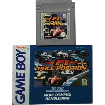 F1 Pole Position-Kale Cassette Incl. Handleiding (Game Boy) Gebruikt