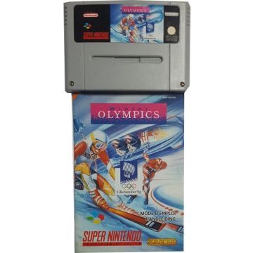 Winter Olympics Lillehammer '94-Kale Cassette Incl. Handleiding (SNES) Gebruikt