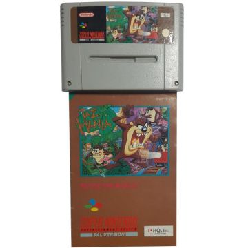 Taz-Mania-Kale Cassette Incl. Handleiding (SNES) Gebruikt