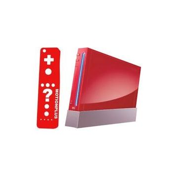 Nintendo Wii Rood-Incl. Merkloos MotionPlus (Wii) Gebruikt