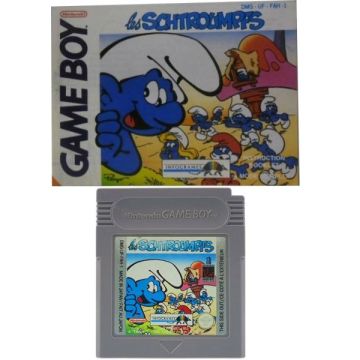 The Smurfs-Kale Cassette Incl. Handleiding (Game Boy) Gebruikt