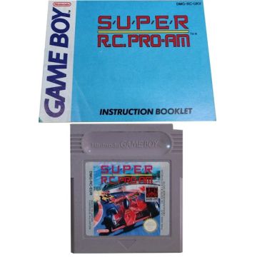 Super R.C. Pro-Am-Kale Cassette Incl. Handleiding (Game Boy) Gebruikt