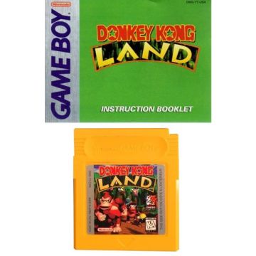 Donkey Kong Land-Kale Cassette Incl. Handleiding (Game Boy) Gebruikt