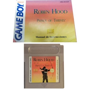Robin Hood Prince of Thieves-Kale Cassette Incl. Handleiding Spaans (Game Boy) Gebruikt