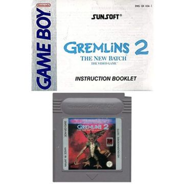 Gremlins 2 The New Batch-Kale Cassette Incl. Handleiding (Game Boy) Gebruikt