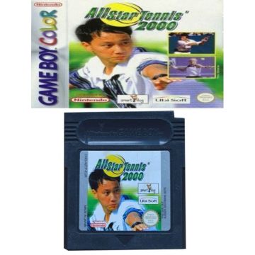 All Star Tennis 2000-Kale Cassette Incl. Handleiding (GBC) Gebruikt