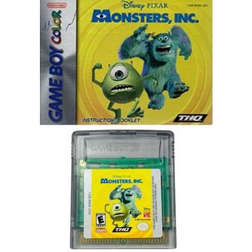Monsters, Inc.-Kale Cassette Incl. Handleiding (GBC) Gebruikt