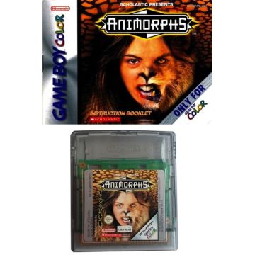 Animorphs-Kale Cassette Incl. Handleiding (GBC) Gebruikt