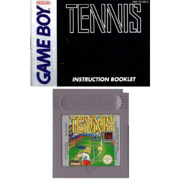 Tennis-Kale Cassette Incl. Handleiding (Game Boy) Gebruikt