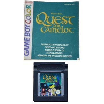 Quest for Camelot-Kale Cassette Incl. Handleiding (GBC) Gebruikt