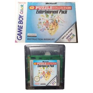 Puzzle Collection Entertainment Pack-Kale Cassette Incl. Handleiding (GBC) Gebruikt