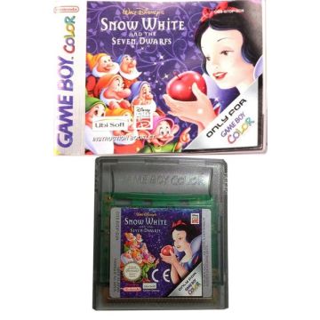 Disney's Snow White and the Seven Dwarfs-Kale Cassette Incl. Handleiding (GBC) Gebruikt