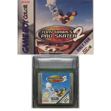 Tony Hawk's Pro Skater 2-Kale Cassette Incl. Handleiding (GBC) Gebruikt