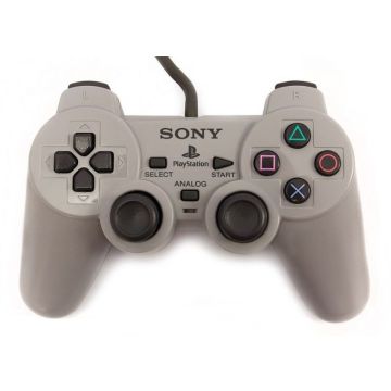 Sony Dual Analog Controller PSX-Grijs (SCPH-1180) (PlayStation 1) Gebruikt