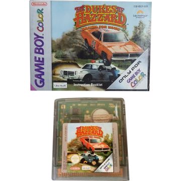 The Dukes of Hazzard Racing for Home-Kale Cassette Incl. Handleiding (GBC) Gebruikt
