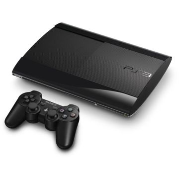 PlayStation 3 Super Slim 500GB-Zwart (PlayStation 3) Gebruikt