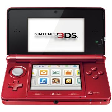 Nintendo 3DS-Metallic Rood (3DS) Gebruikt