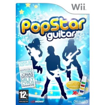 PopStar Guitar-Alleen Game (Wii) Gebruikt