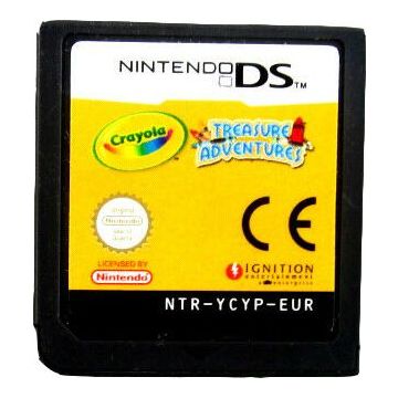 Crayola Treasure Adventures-Kale Cassette (NDS) Gebruikt