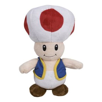 WL Super Mario 30CM Pluche-Toad (Diversen) Nieuw