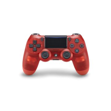 Sony DualShock 4 V2 Wireless Controller OEM-Transparant Rood (PlayStation 4) Nieuw