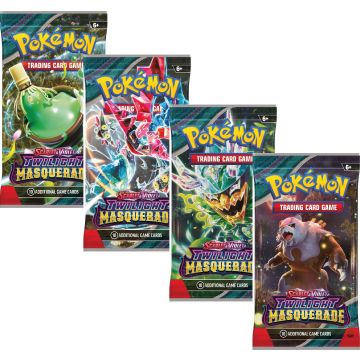 Pokémon TCG Scarlet & Violet Twilight Masquerade-Booster Pack (Diversen) Nieuw