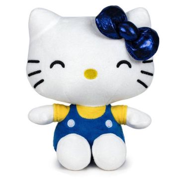 Play by Play Hello Kitty 50th Anniversary Pluche 22CM-Blauw (Diversen) Nieuw