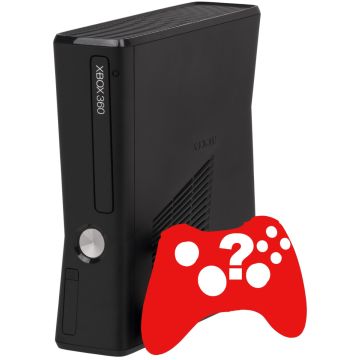 Xbox 360 Slim 500GB-Zwart Incl. Merkloos Controller (Xbox 360) Nieuw