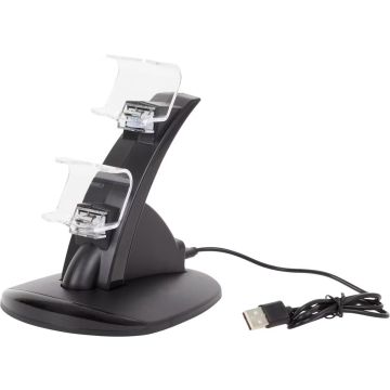 Battletron DualShock 4 Dual Controller Charger-Zwart (PlayStation 4) Gebruikt