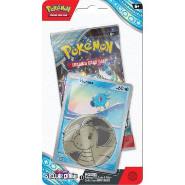 Pokémon TCG Scarlet & Violet Stellar Crown Checklane Blister-Horsea (Diversen) Nieuw