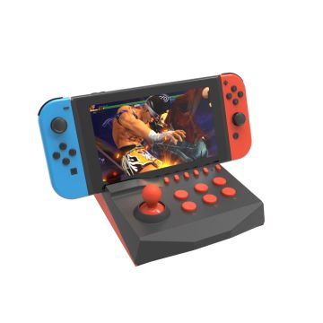Merkloos Arcade Stick for Nintendo Switch-Rood (Switch) Nieuw