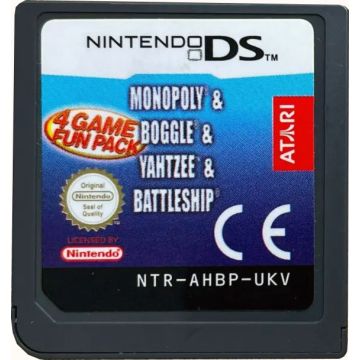 4 Game Fun Pack-Kale Cassette (NDS) Gebruikt