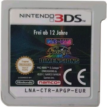 Pac-Man & Galaga Dimensions-Kale Cassette (3DS) Gebruikt