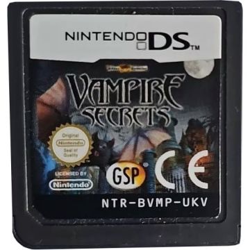Hidden Mysteries Vampire Secrets-Kale Cassette (NDS) Gebruikt