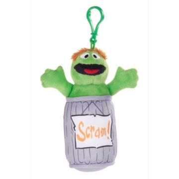 Whitehouse Leisure Sesame Street Pluche Sleutelhanger-Oscar (Diversen) Nieuw