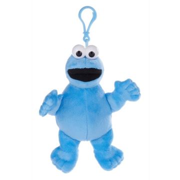 Whitehouse Leisure Sesame Street Pluche Sleutelhanger-Cookie Monster (Diversen) Nieuw