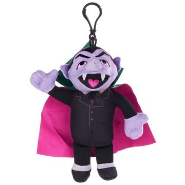 Whitehouse Leisure Sesame Street Pluche Sleutelhanger-Count von Count (Diversen) Nieuw