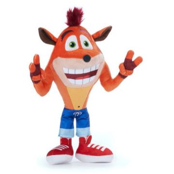Play by Play Crash Bandicoot Pluche 32CM-Crash (Peace) (Diversen) Nieuw